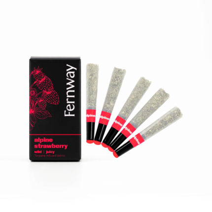 Buy Alpine Strawberry Joints – Premium Pre-Rolls by Fernway