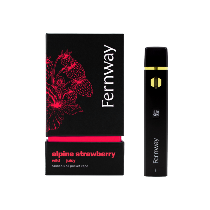 Buy Fernway Alpine Strawberry Traveler Vape – A Fresh & Fruity Escape