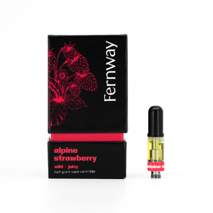 Buy Fernway Alpine Strawberry Vape Cartridge – Pure, Sun-Ripened Strawberry Bliss