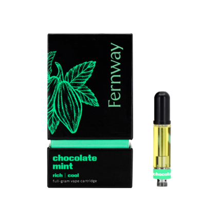 Buy Fernway Chocolate Mint Vape Cartridge – Decadent & Refreshing