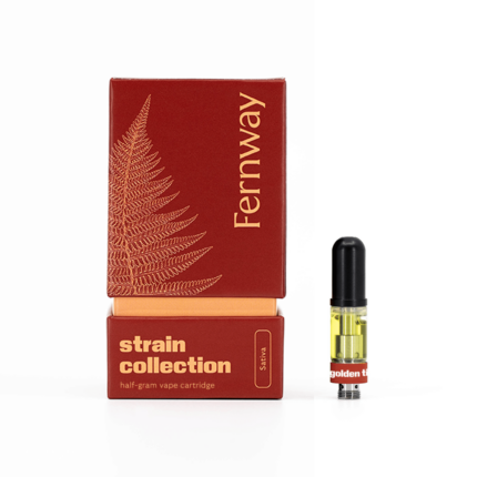 Buy Fernway Golden Tiger Vape Cartridge – Bold, Spicy & Energizing