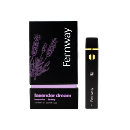 Buy Fernway Lavender Dream Traveler Vape – Soothing, Sweet & Blissful