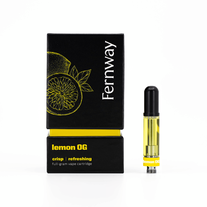 Buy Fernway Lemon OG Vape Cartridge – Crisp, Zesty, and Refreshing