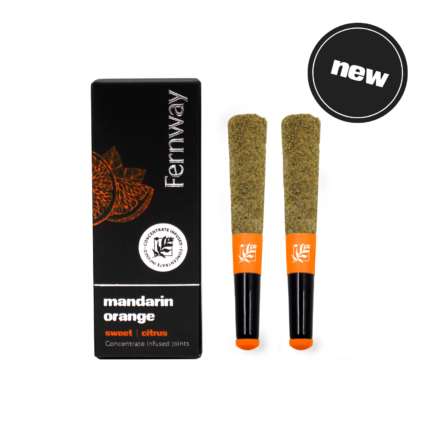 Buy Mandarin Orange Diamond Joints – Premium Infused Pre-Rolls by Fernway