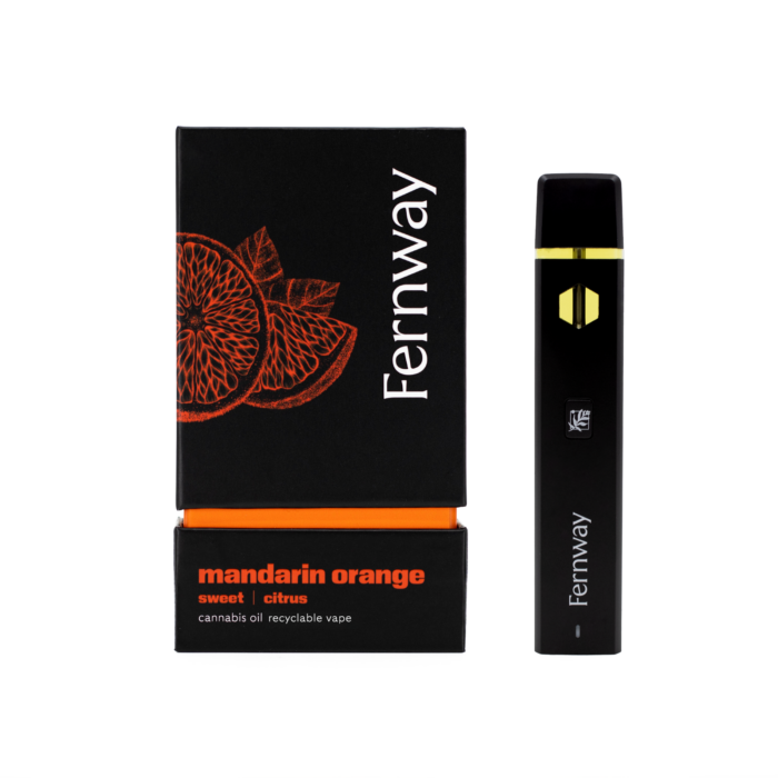 Buy Fernway Mandarin Orange Traveler Vape – Fresh, Sweet & Citrusy